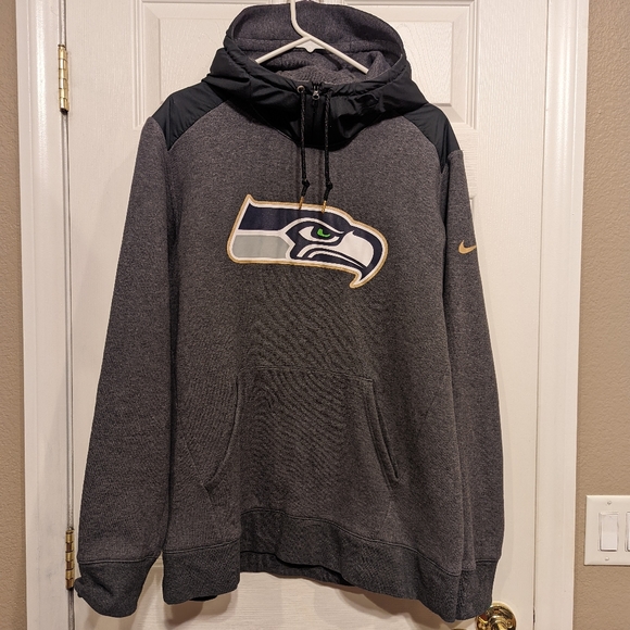 NFL NIKE SEATTLE SEAHAWKS HOODIE MENS SIZE XL